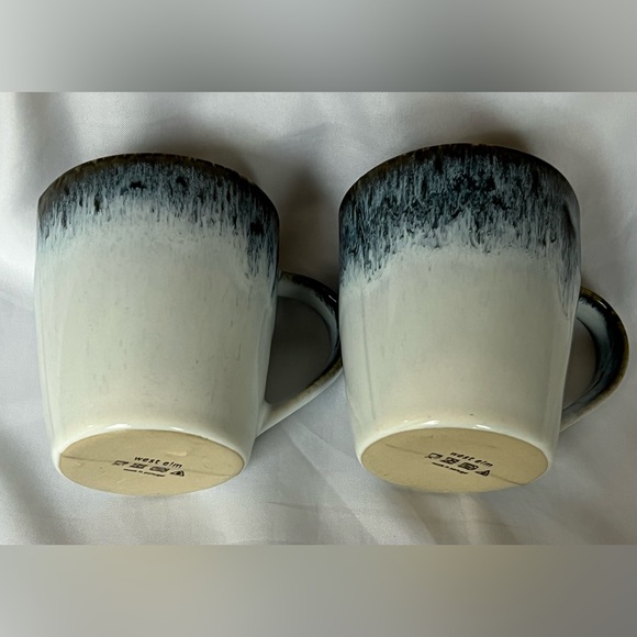 Reactive Glaze Stoneware Mugs Set of Two by West Elm - Picture 5 of 9